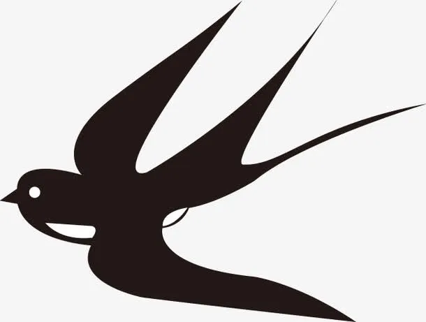 春天燕子元素免抠