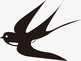 春天燕子元素免抠