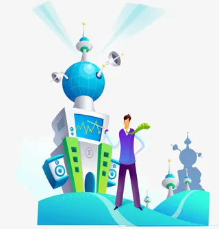 信号发射站免抠