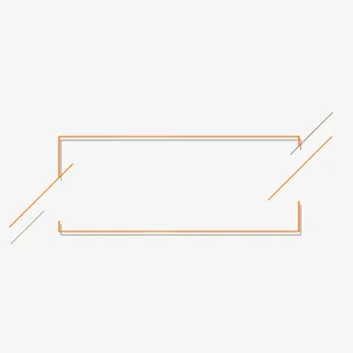 科技边框元 素免抠