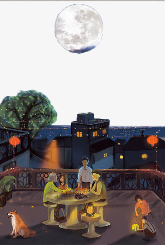 中秋素材免抠