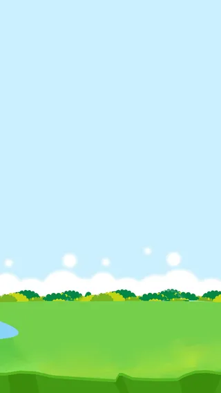 卡通元素H5背景高清