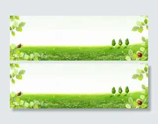 春天绿叶绿色高清