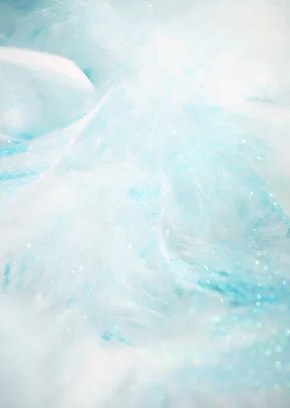 水蓝色图案免抠