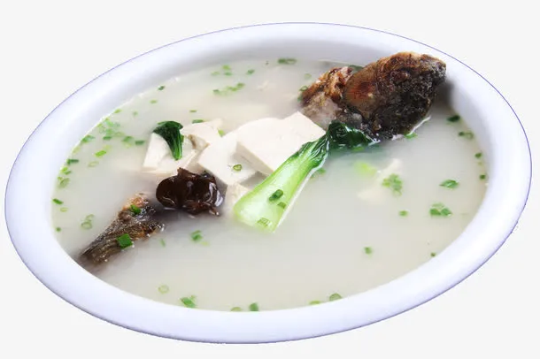 鲫鱼豆腐汤免抠