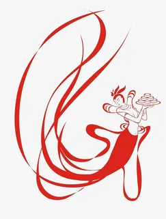 简约嫦娥端月饼图免抠