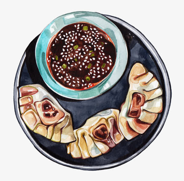 特色饺子免抠