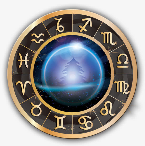 星座罗盘元素免抠