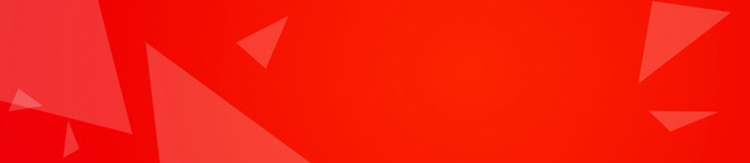 红色立体背景banner高清