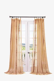 田园风窗帘免抠