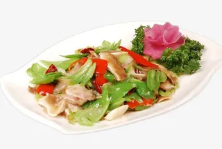 猪头肉炒青椒免扣素材免抠