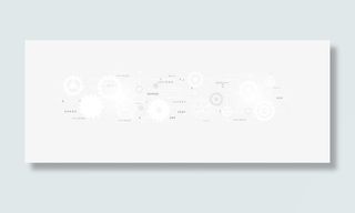 矢量科技线路走势现代化底纹素材免抠