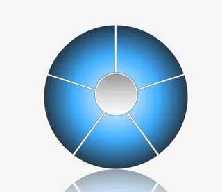 立体圆饼图免抠