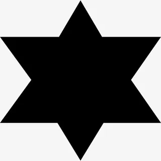 警察徽章明星剪影图标免抠