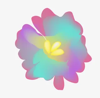 流体渐变图案免抠