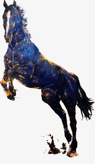 千里马 动物免抠