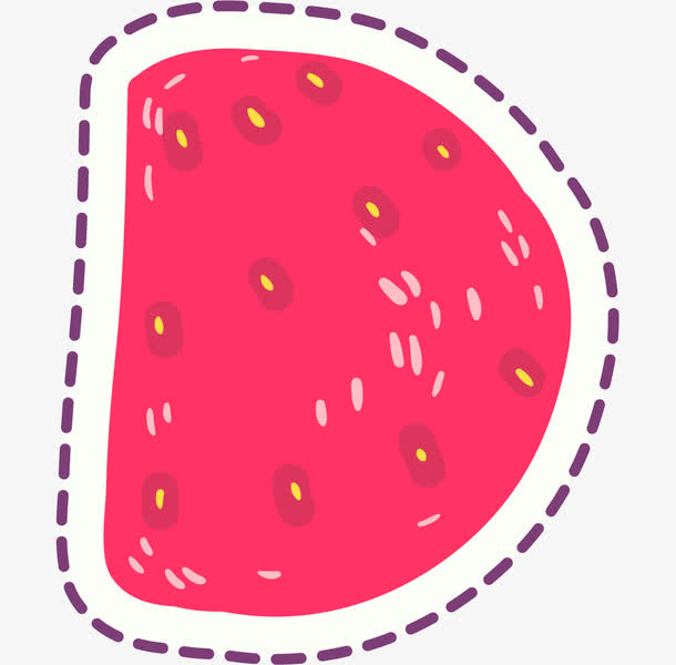 草莓字母D免抠
