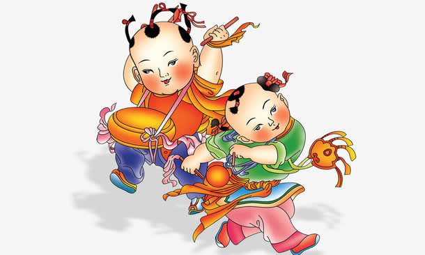复古插画免抠