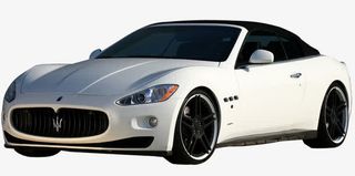 白色玛莎拉蒂汽车免抠