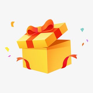 双十一礼盒惊喜免抠