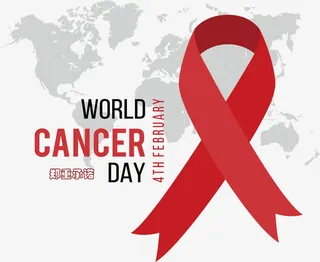 世界地图背景红丝带