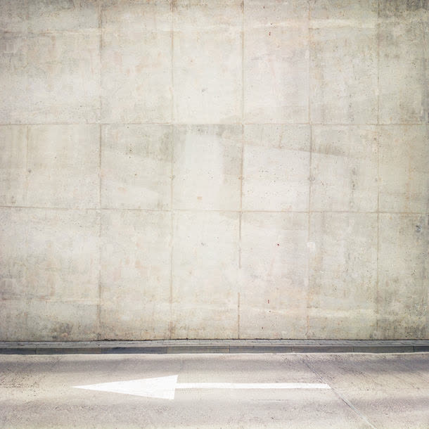 灰色墙壁和地面背景免抠