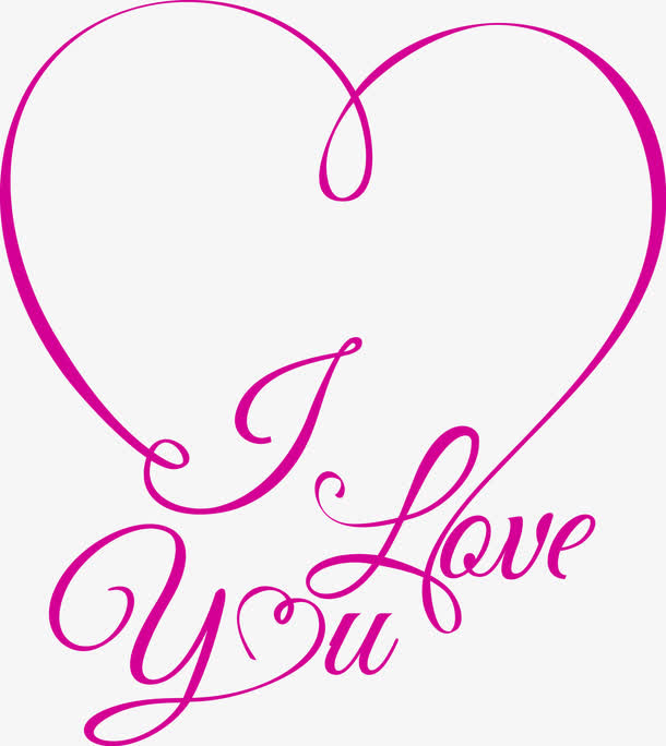 矢量LOVE艺术字免抠