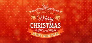 精美红色雪花圣诞节背景矢量素材高清