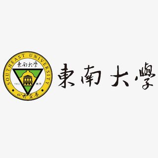 彩色简约装饰东南大学logo免抠