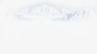 雪山雪景狼群首页装修免抠