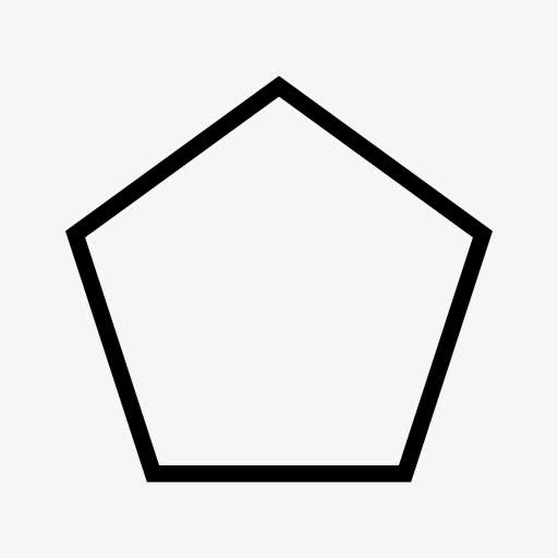 五边形图标免抠