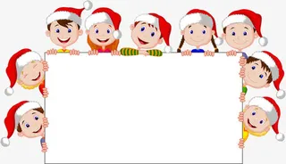 圣诞节边框元素免抠