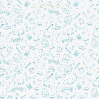 矢量文具底纹免抠