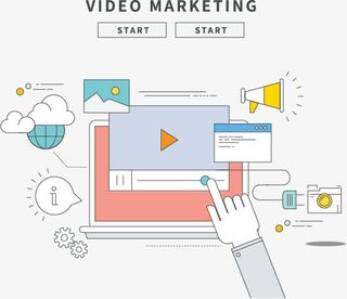 矢量网络线性电子科技免抠