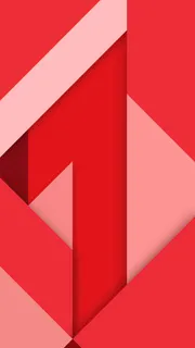 红色几何h5背景高清