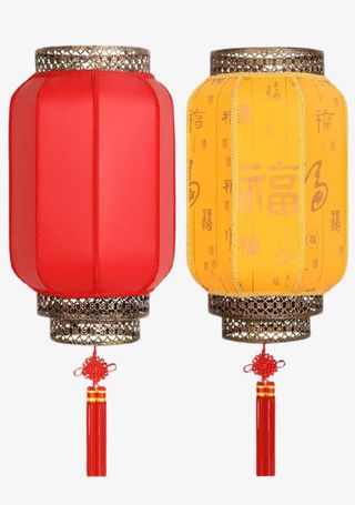 中国风户外防水防晒仿古灯笼免抠