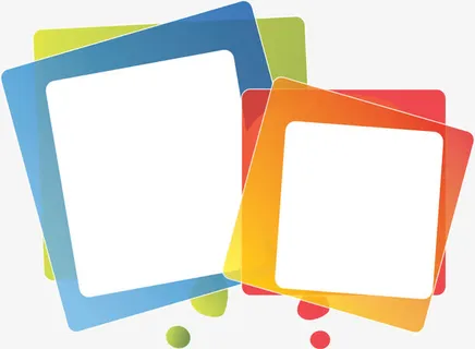 矢量语言对话框模板素材免抠