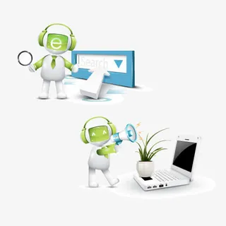 互联网3D人优设网免抠