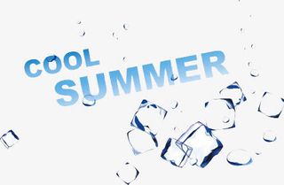 酷爽夏日免抠