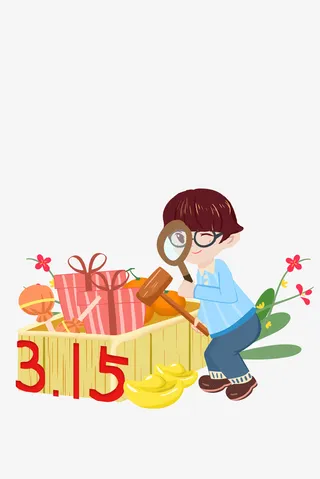 315 诚信 打假 消费者权益免抠