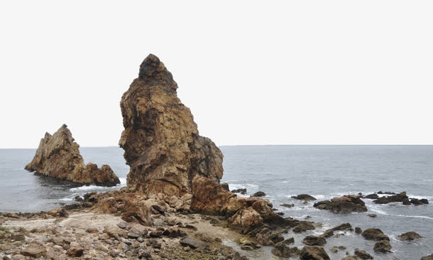 大海美景免抠背景摄影风景元素