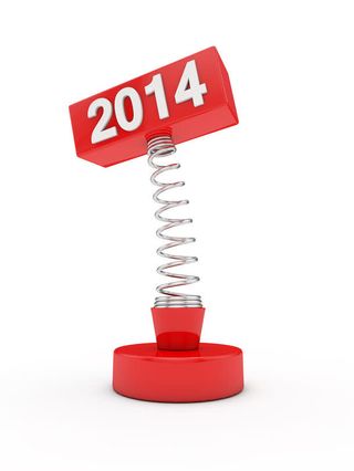 弹簧上的立体2014免抠