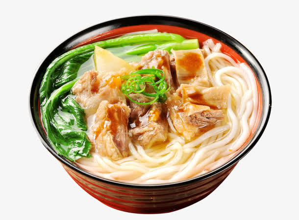 美味青菜牛腩汤米粉免抠