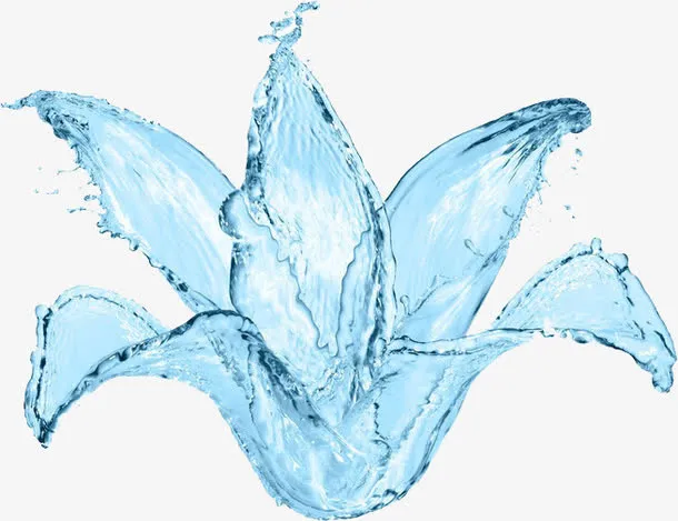 创意水花免抠