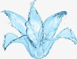 创意水花免抠