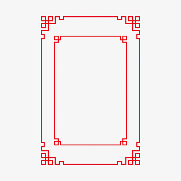 边框线框中式边框装饰元素免抠装饰边框元素