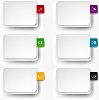 白色简约方格背景