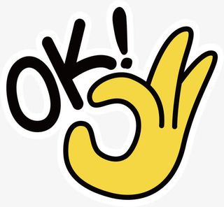 表示同意手势免抠