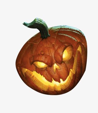 万圣节南瓜怪灯免抠