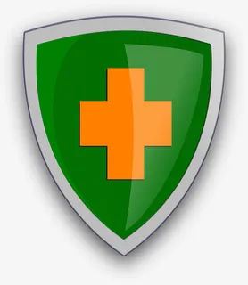 绿色小十字盾牌素材免抠免抠 绿色小十字盾牌素材免抠免抠